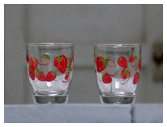 NANA's Strawberry Glasses